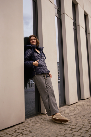 Γυναικείο μπουφάν MOODO Z-KU-4802 NAVY W25/26