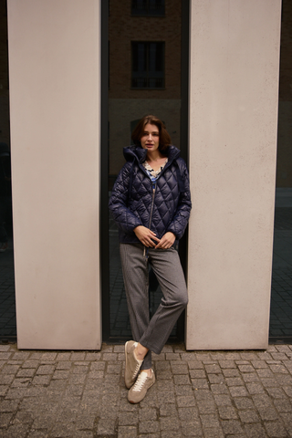 Γυναικείο μπουφάν MOODO Z-KU-4802 NAVY W25/26