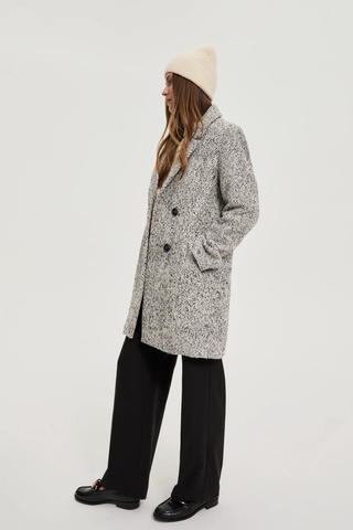 Γυναικείο παλτό MOODO Z-KU-4806 GREY W25/26