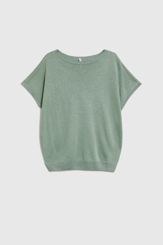 Γυναικεία μπλούζα κοντομάνικη MOODO L-SW-4903 OLIVE SS26
