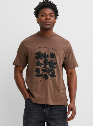 Ανδρικό t-shirt JPRBLAERIC SS TEE Jack & Jones 12274150 Rain Drum SS25