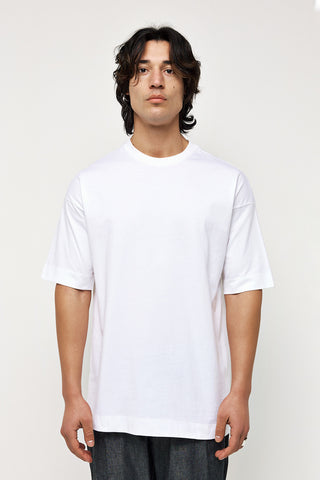 Ανδρικό t-shirt Oversized Fit 100%COTTON P/COC P-1893 ΛΕΥΚΟ S 24