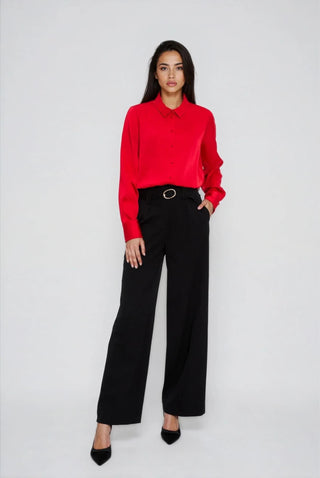 Γυναικείο πουκάμισο MOODO Z-KO-4831 RED W25/26