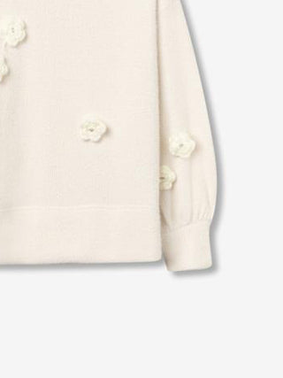 Γυναικεία πλεκτή μπλούζα TIFFOSI 10062063 ΕΚΡΟΥ W25/26