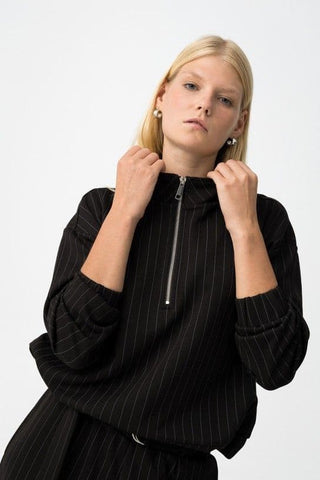 Γυναικεία μπλούζα TIFFOSI 10062080 ΜΑΥΡΟ W25/26