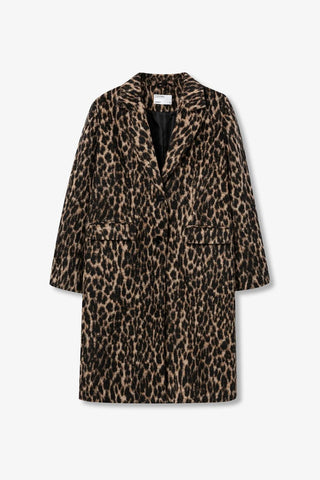 Γυναικείο παλτό TIFFOSI 10062219 ANIMAL W25/26