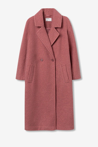 Γυναικείο παλτό TIFFOSI 10062220 DUSTY PINK W25/26