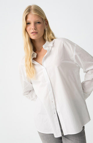 Γυναικείο πουκάμισο TIFFOSI 10062288 ΛΕΥΚΟ W25/26