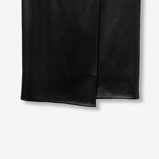 Γυναικεία φούστα δερματίνη TIFFOSI 10063028 BLACK W25/26