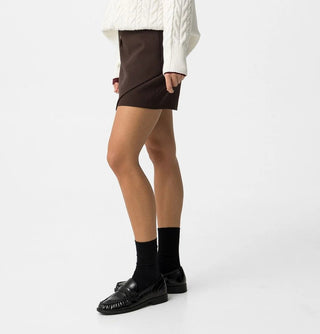Γυναικείο σόρτς-φούστα TIFFOSI 10068671 BROWN W26/27