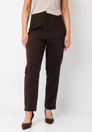 Γυναικείο παντελόνι TIFFOSI 10069599 BROWN W26/27