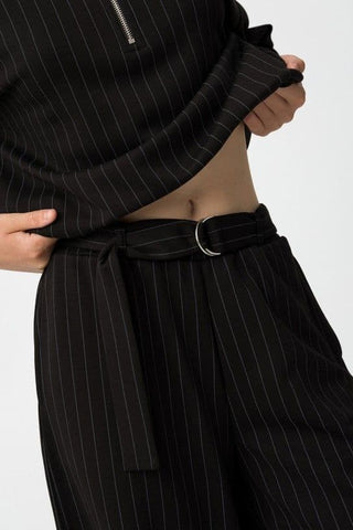 Γυναικείο παντελόνι TIFFOSI 10062165 ΜΑΥΡΟ W25/26