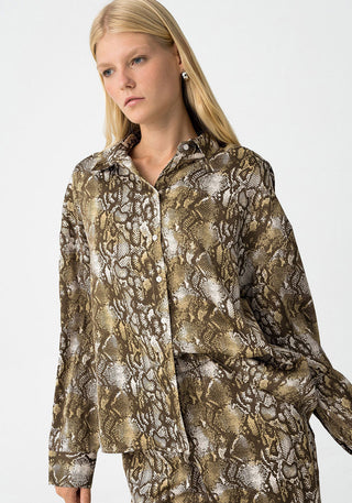 Γυναικείο πουκάμισο TIFFOSI 10062779 ΛΑΔΙ W25/26