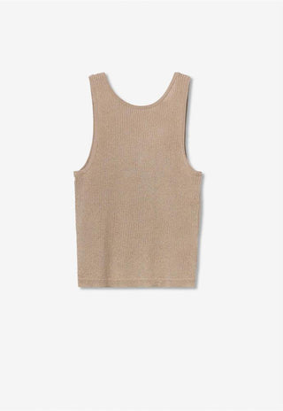 Γυναικείο top Lurex TIFFOSI 10059042 ΧΡΥΣΟ SS25