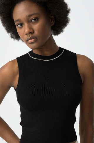 Γυναικείο top Miranda Tiffosi 10059032 BLACK SS25