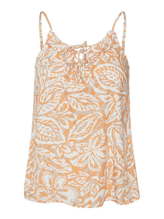 Γυναικείο top Standard Fit 55% Viscose, 35% Cotton, 10% Linen VMNETHE SINGLET TOP WVN VERO MODA 10308901 Nomad S 24