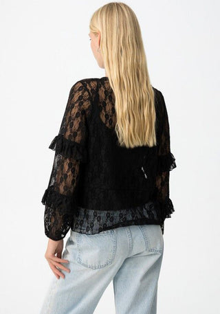 Γυναικείο top TIFFOSI 10061747 ΜΑΥΡΟ W25/26