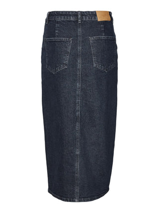 Γυναικεία φούστα VMVERI HR CALF DENIM SKIRT GA MIX VERO MODA 10295731 Black NOOS S 24