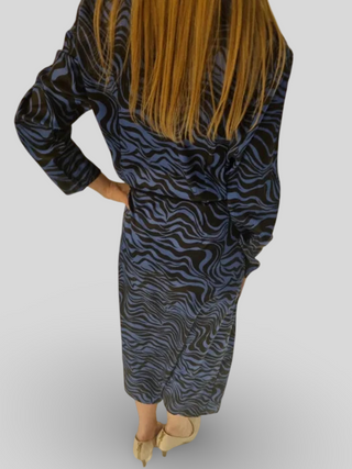 Γυναικείο φόρεμα YAS 26030270 BAJA BLUE W25/26