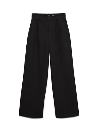 Γυναικείο παντελόνι VMDALLAS HW WIDE BUTTON PANT Vero Moda 10339076 Black SS26