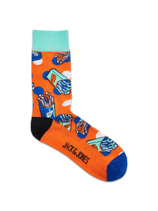 Ανδρικές κάλτσες χρωματιστές 5-pack JACK & JONES 12185892