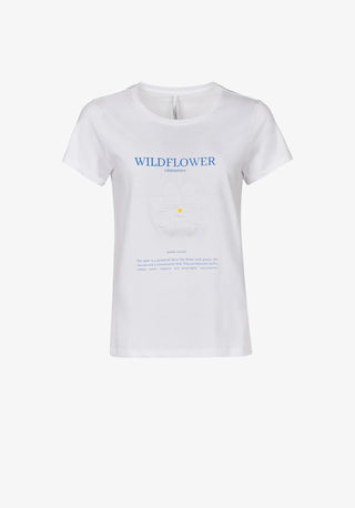 Γυναικείο t-shirt με κέντημα μπροστά TIFFOSI 10048513 ΛΕΥΚΟ
