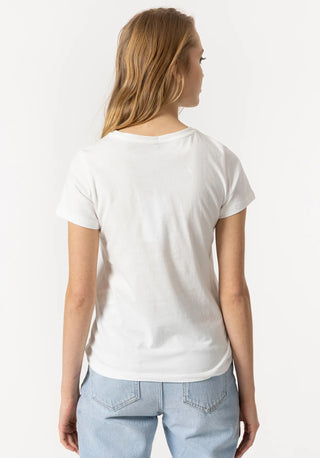 Γυναικείο t-shirt με στάμπα TIFFOSI 10048579 ΛΕΥΚΟ