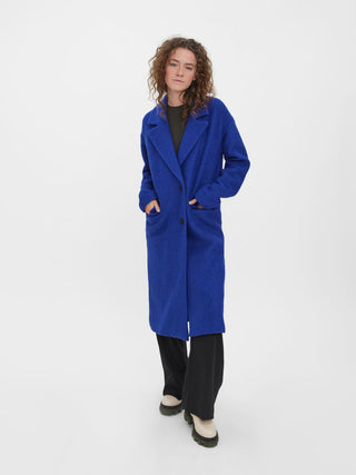 Γυναικείο παλτό μάλλινο VERO MODA 10271371 Sodalite Blue