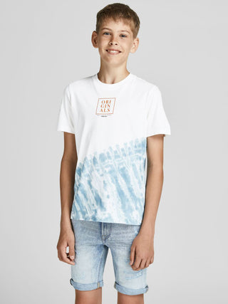 Παιδικό t-shirt tie dye αγόρι JACK & JONES