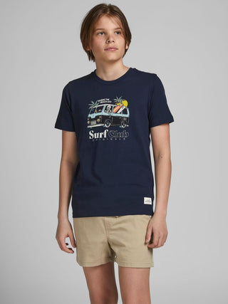 Παιδικό t-shirt με στάμπα αγόρι JACK & JONES