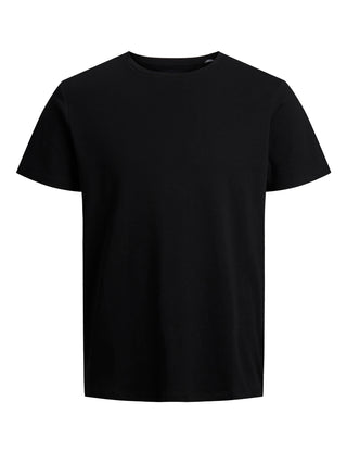 Ανδρική μπλούζα με φερμουάρ στο πλάι JACK & JONES 12174743 ΜΑΥΡΟ