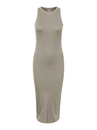 Γυναικείο φόρεμα VMLAVENDER SL CALF DRESS VERO MODA 10230437 Laurel Oak NOOS