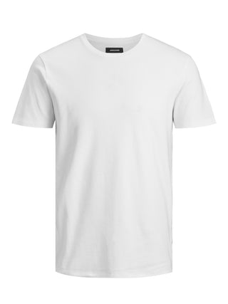 Ανδρική μπλούζα με φερμουάρ στο πλάι JACK & JONES 12174743 ΛΕΥΚΟ