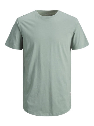 Ανδρικό t-shirt basic long fit JACK & JONES 12113648 ΜΕΝΤΑ NOOS