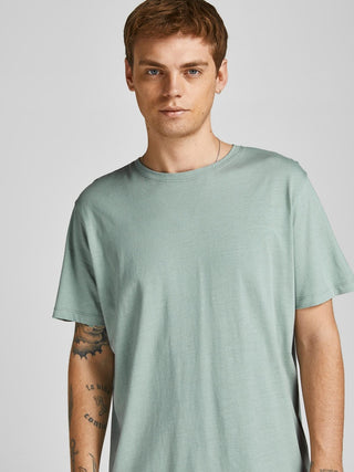 Ανδρικό t-shirt basic long fit JACK & JONES 12113648 ΜΕΝΤΑ NOOS