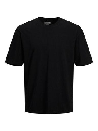 Ανδρικό T-shirt Oversized JACK&JONES 12185628 ΜΑΥΡΟ NOOS