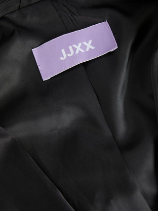 Γυναικείο σακάκι blazer κοντό σατέν JJXX JACK & JONES 12222646 ΜΑΥΡΟ