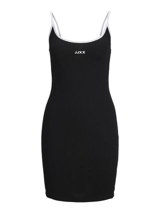Γυναικείο φόρεμα mini JXFEN STRETCH STRAP JJXX JACK & JONES 12224663 ΜΑΥΡΟ