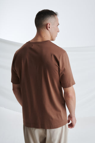 Ανδρική μπλούζα κοντομάνικη o-neck P/COC P-1670 ΚΑΦΕ