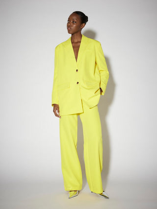 Γυναικείο σακάκι blazer oversize SOMETHINGNEW VERO MODA 10285127 Blazing Yellow