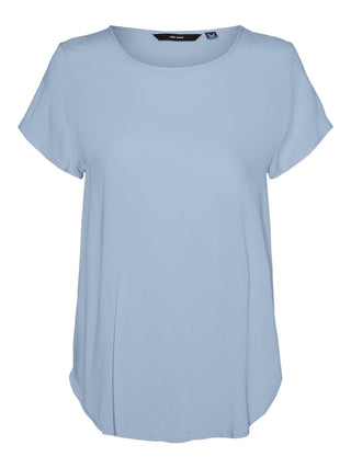 Γυναικεία μπλούζα κοντομάνικη o-neck VERO MODA 10248152 Skyway NOOS