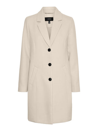 Γυναικείο παλτό με κουμπιά VERO MODA 10267120 Birch