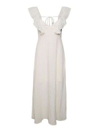 Γυναικείο φόρεμα maxi VMCHRIS SL ANKLE DRESS VERO MODA 10285599 Birch