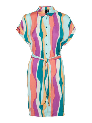 Γυναικείο φόρεμα mini all over print VERO MODA 10291465 Everglade
